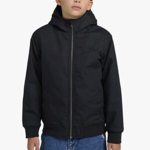 NWT Element Wolfeboro Collection Black Classic Hooded Puffer Jacket Kids Size 12